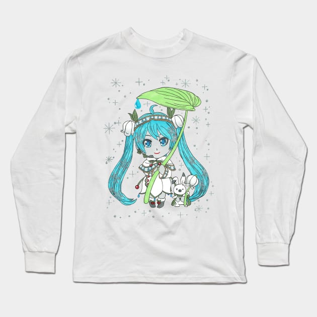 Hatsune Miku Long Sleeve T-Shirt by AnaMartins